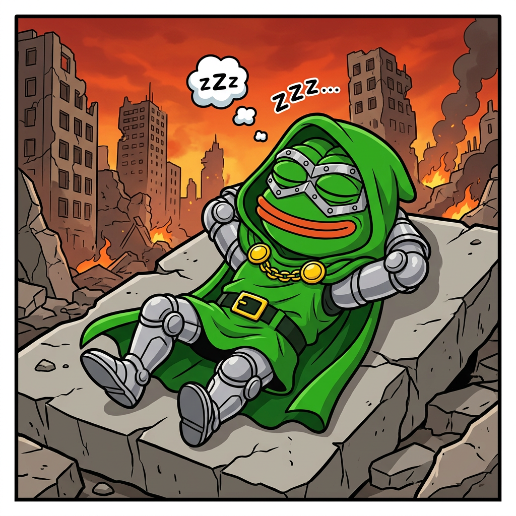 $DOOM community meme: Nap Through Doomsday